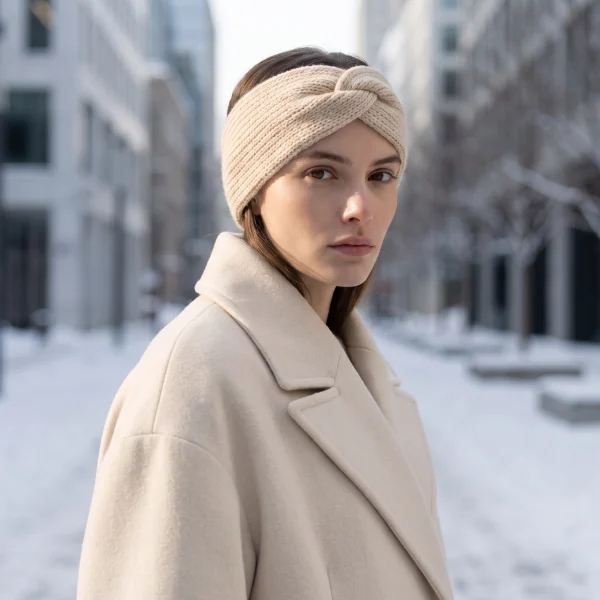 Winter Knitted Headband – Case of Four – view 4