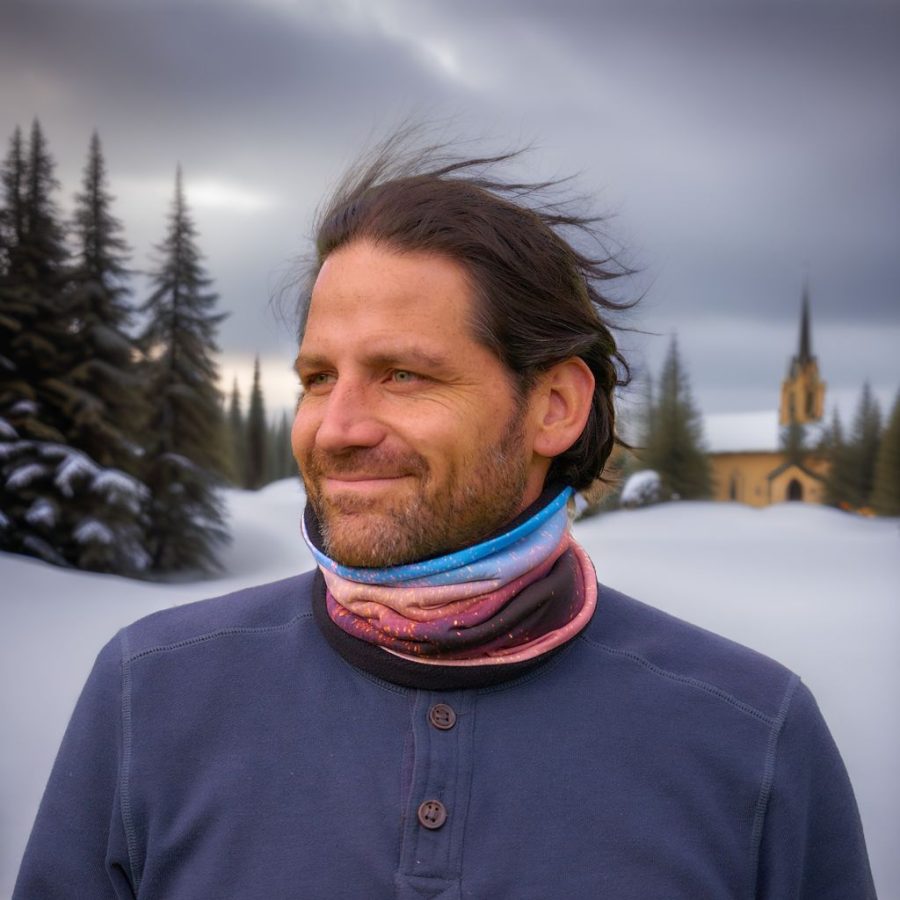 Alternative view of Sport Reversible Winter Neck Warmer - All Sizes - Case of Four