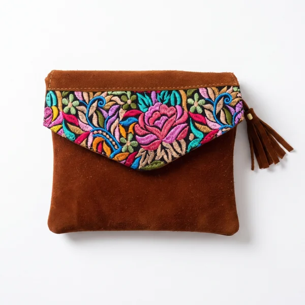 Suede Mini Flat Purse – Case of Two – view 6