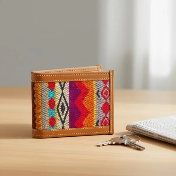 Classic Square Leather Wallet – Case of Four – image 8
