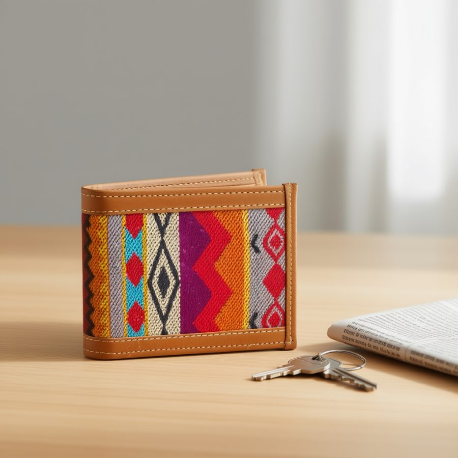 Classic Square Leather Wallet - Case of Four