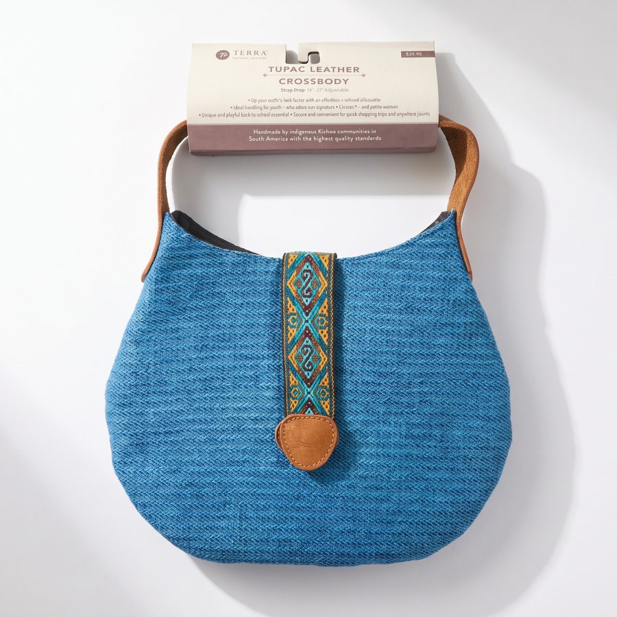 Alternative view of Small Oval Leather Tote - Case of Four