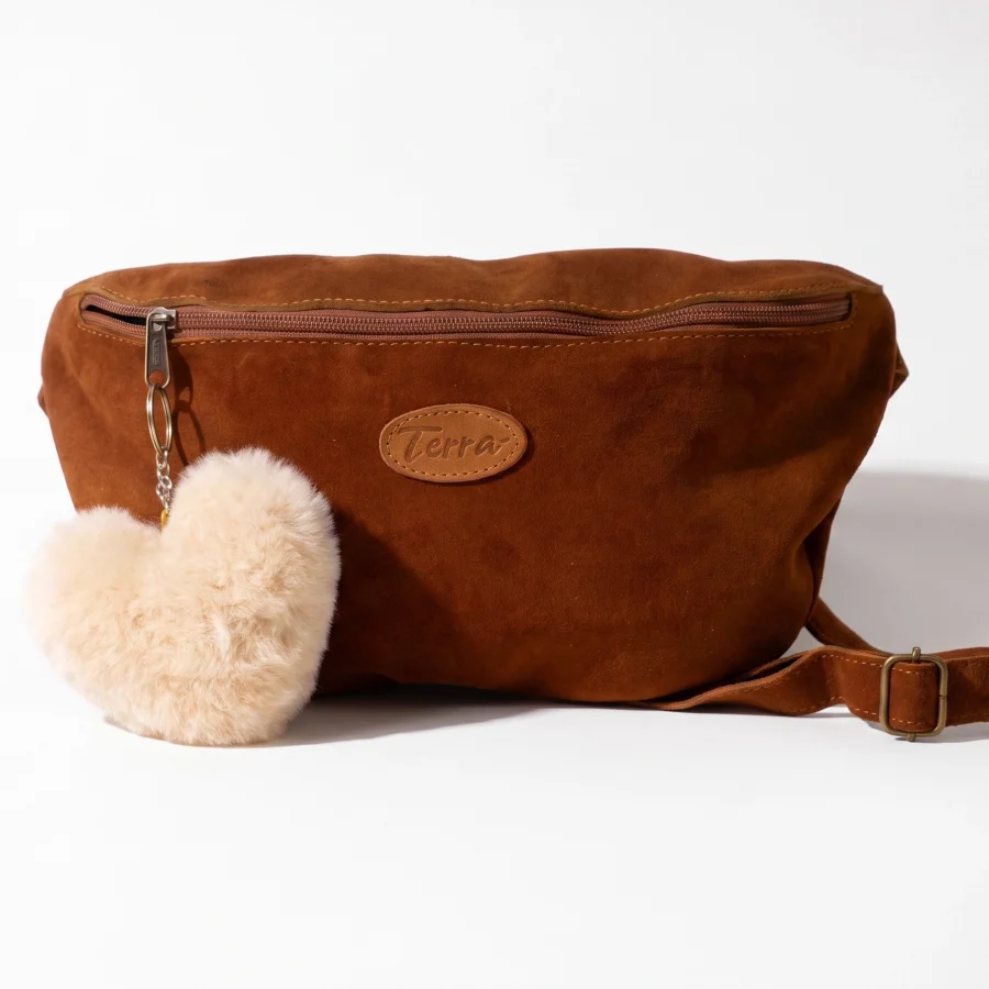 Alternative view of Large Suede Belt Bag - Case of One