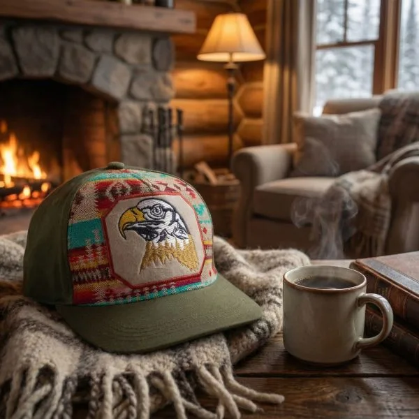 Cap With Animal Patch – Case of Four – view 6