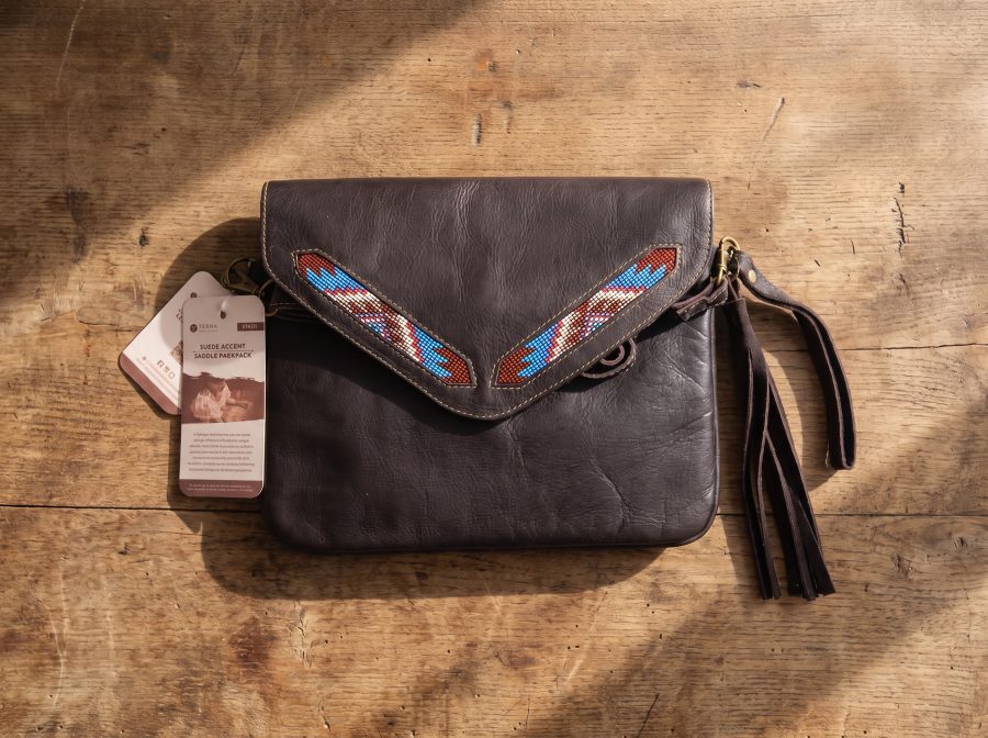 Beaded Leather Purse - Case of One