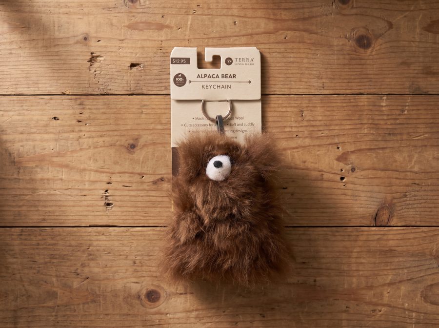 Alpaca Bear Keychain - Case of Four