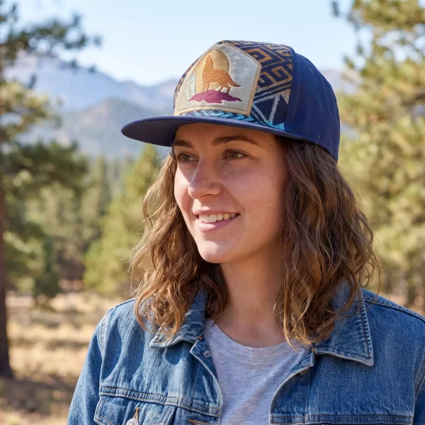 Cap With Animal Patch – Case of Four – view 3