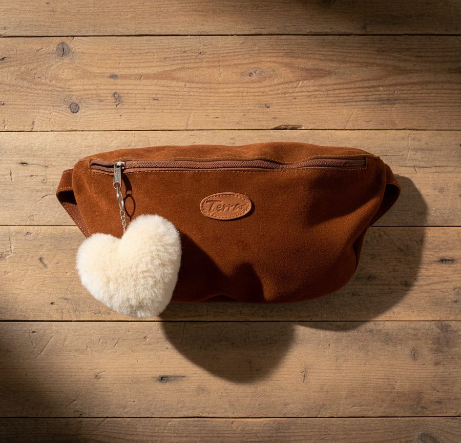 Large Suede Belt Bag - Case of One