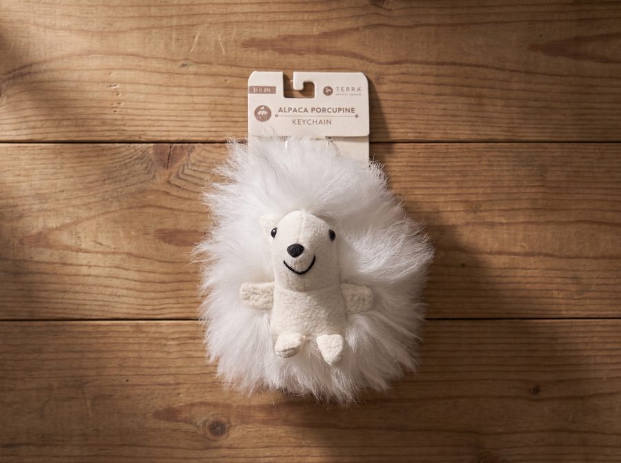 Alpaca Porcupine Keychain - Case of Four