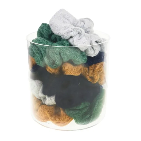CANDY VASE – 1 UNIT LOOMWEAVE FALL SCRUNCHIE – image 3