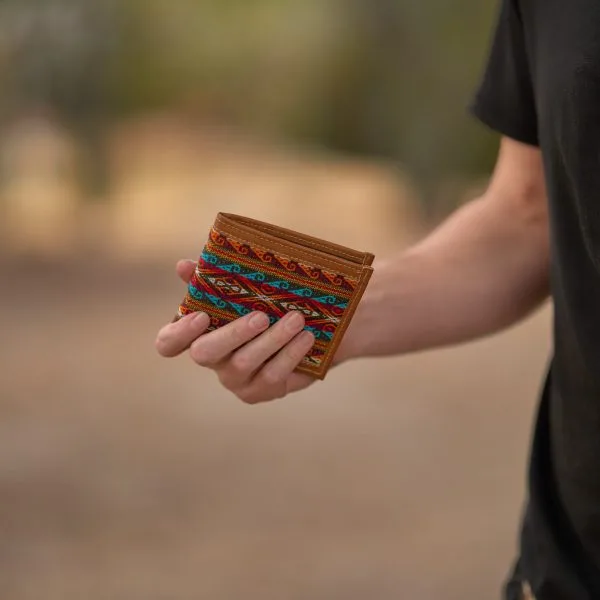 Classic Square Leather Wallet – Case of Four – image 5