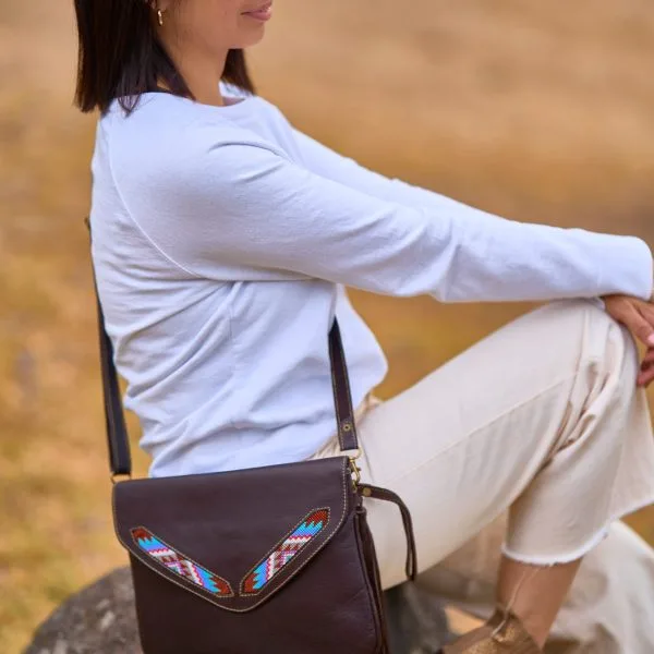 Beaded Leather Purse – Case of One – image 7