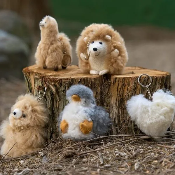 Alpaca Bear Keychain – Case of Four – view 4