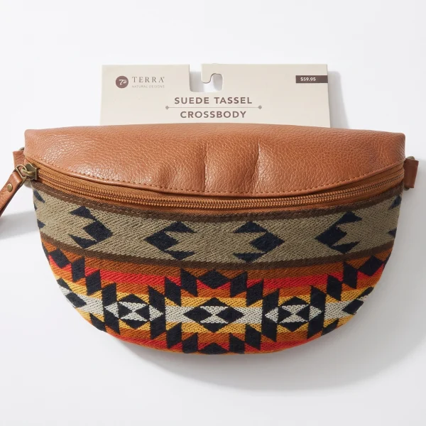 Belt Bag Leather & Artisan Textile – Case of One – image 7
