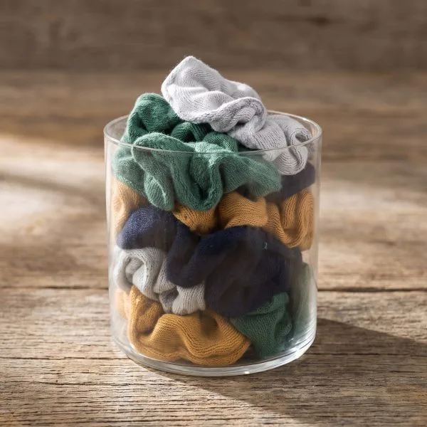 CANDY VASE – 1 UNIT LOOMWEAVE FALL SCRUNCHIE
