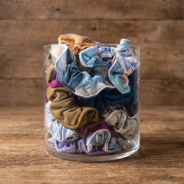 CANDY VASE -1 UNIT – PETITE SPORT SCRUNCHIE