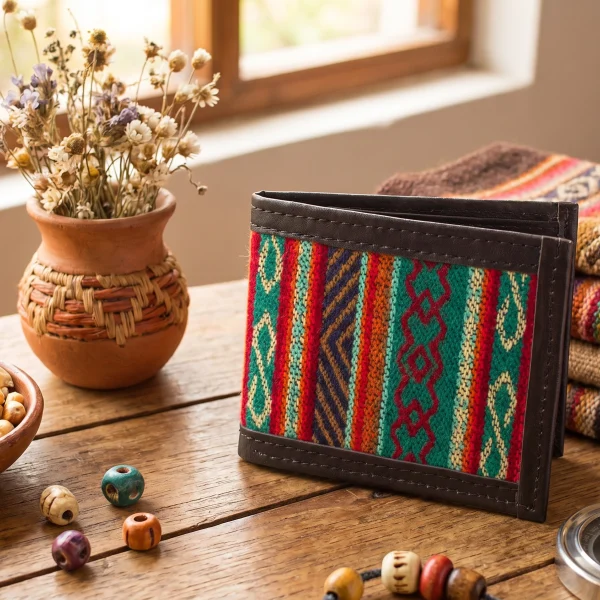 Classic Square Leather Wallet – Case of Four – image 3