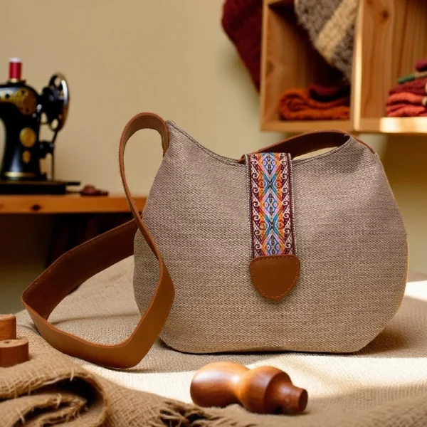 Medium Oval Leather Tote – Case of Four – image 5