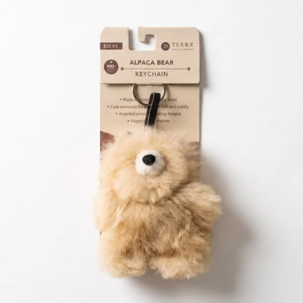 Alpaca Bear Keychain – Case of Four – view 3