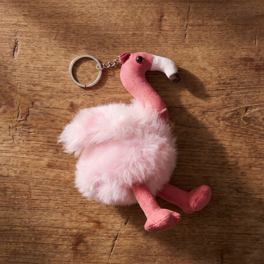 Alpaca Flamingo Keychain - Case of Four