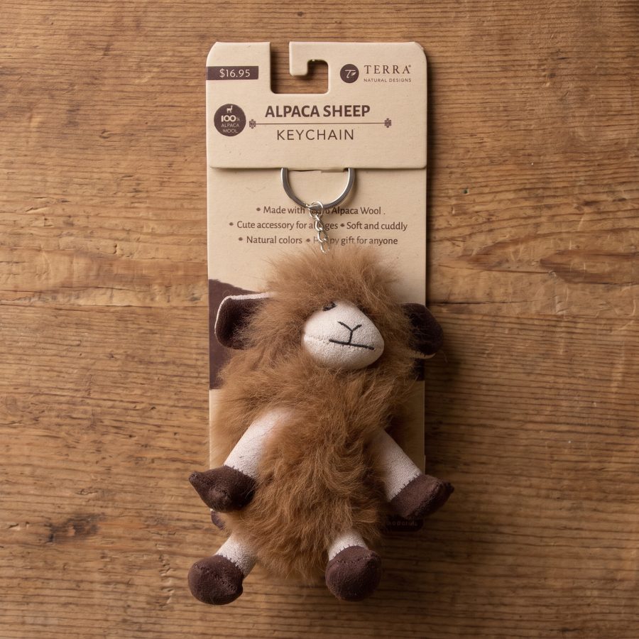 Alpaca Sheep Keychain - Case of Four