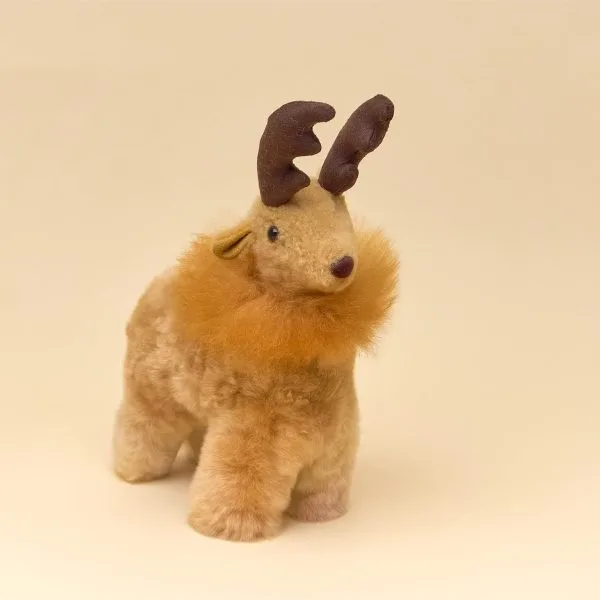 Alpaca Reindeer Plush Buddy – Case of Two – view 9
