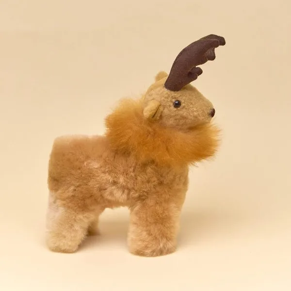 Alpaca Reindeer Plush Buddy – Case of Two – view 7