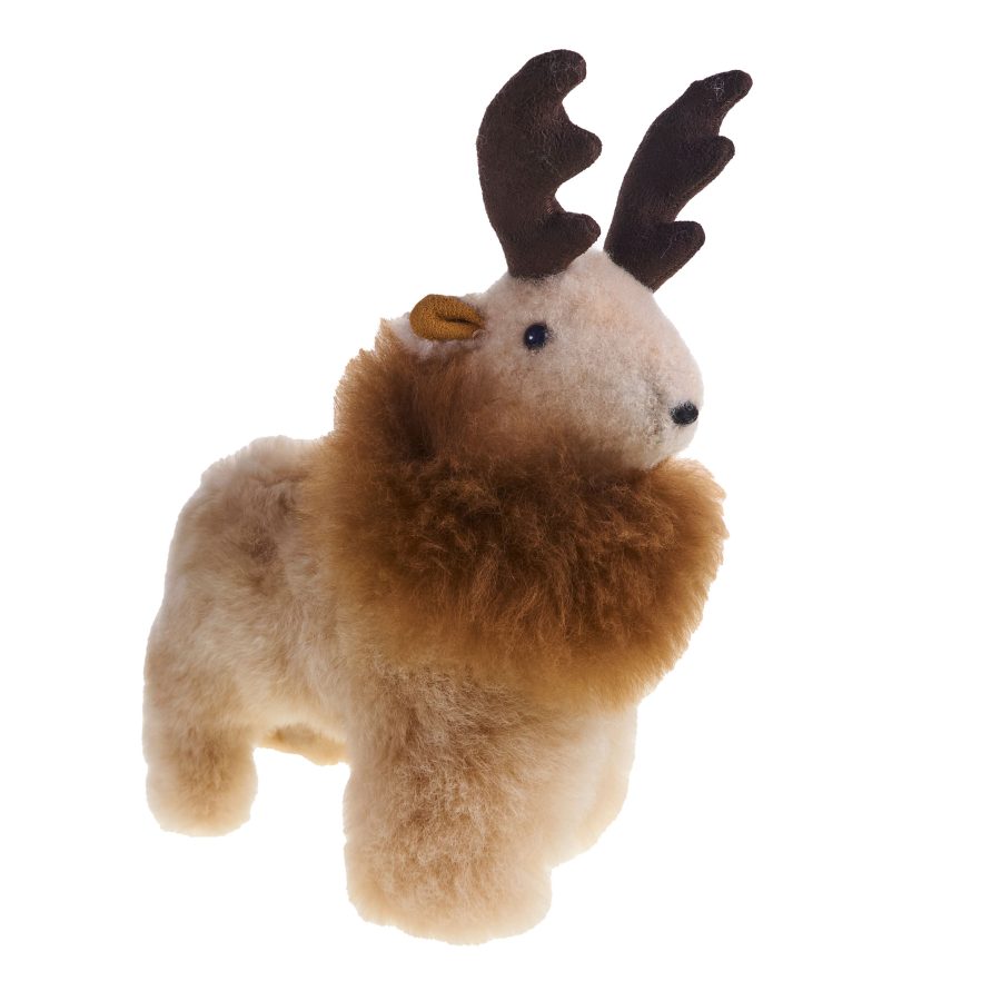 Alternative view of Alpaca Reindeer Buddy