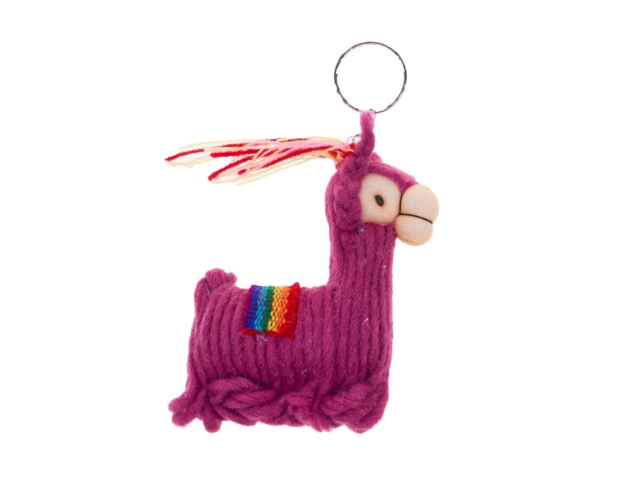 Wooly Llama Keychain - Case of Four