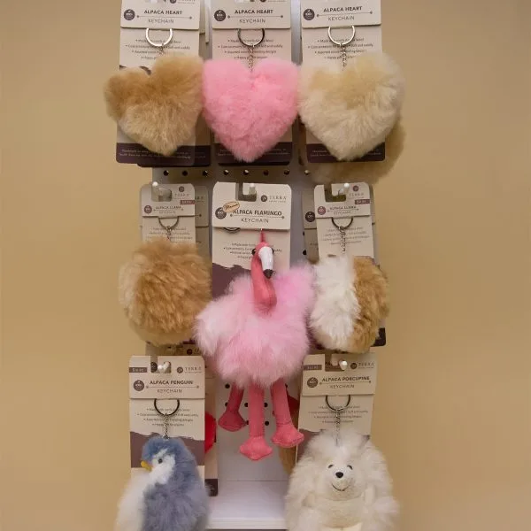 Alpaca Flamingo Keychain – Case of Four – image 7
