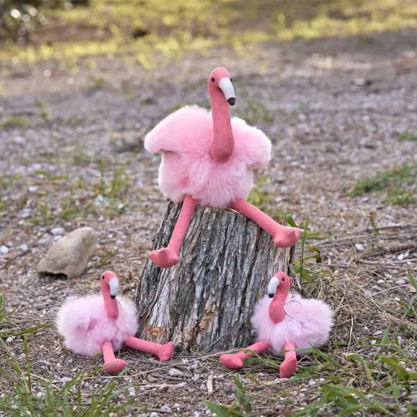 Alpaca Flamingo Keychain – Case of Four – image 9