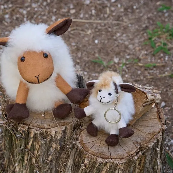Alpaca Sheep Keychain – Case of Four – view 5