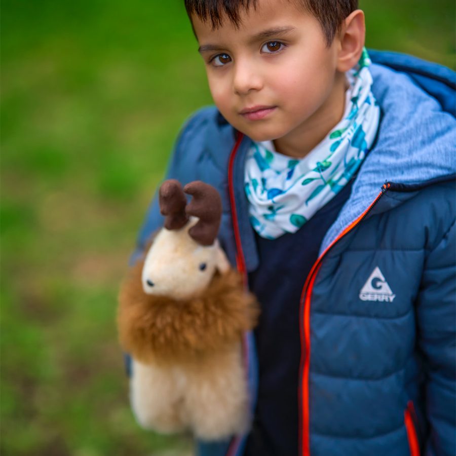 Alternative view of Alpaca Reindeer Buddy
