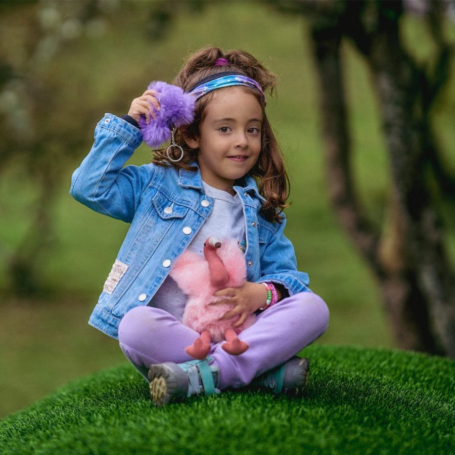 Alternative view of Alpaca Heart Keychain - Case of Four