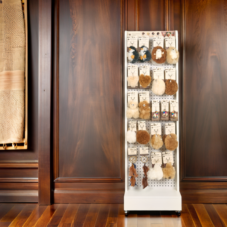 Hanging Display - Alpaca Keychains 2024 - WITH DISPLAY
