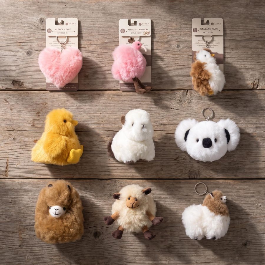 Hanging Display - Alpaca Keychains 2024 - WITH DISPLAY