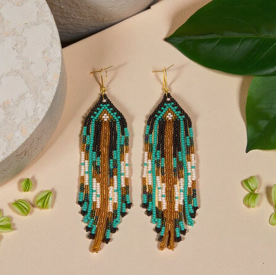 Large Beaded Earrings $24.95 - $13.72 pair - Case of Four