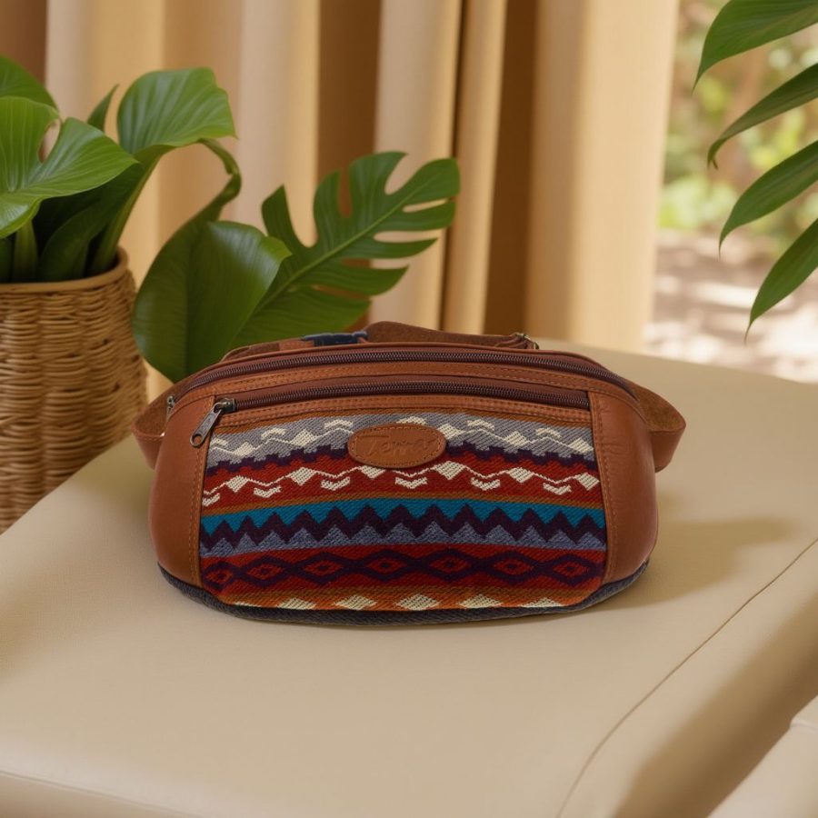 Belt Bag Xl Leather Dual ZIP - Case of One