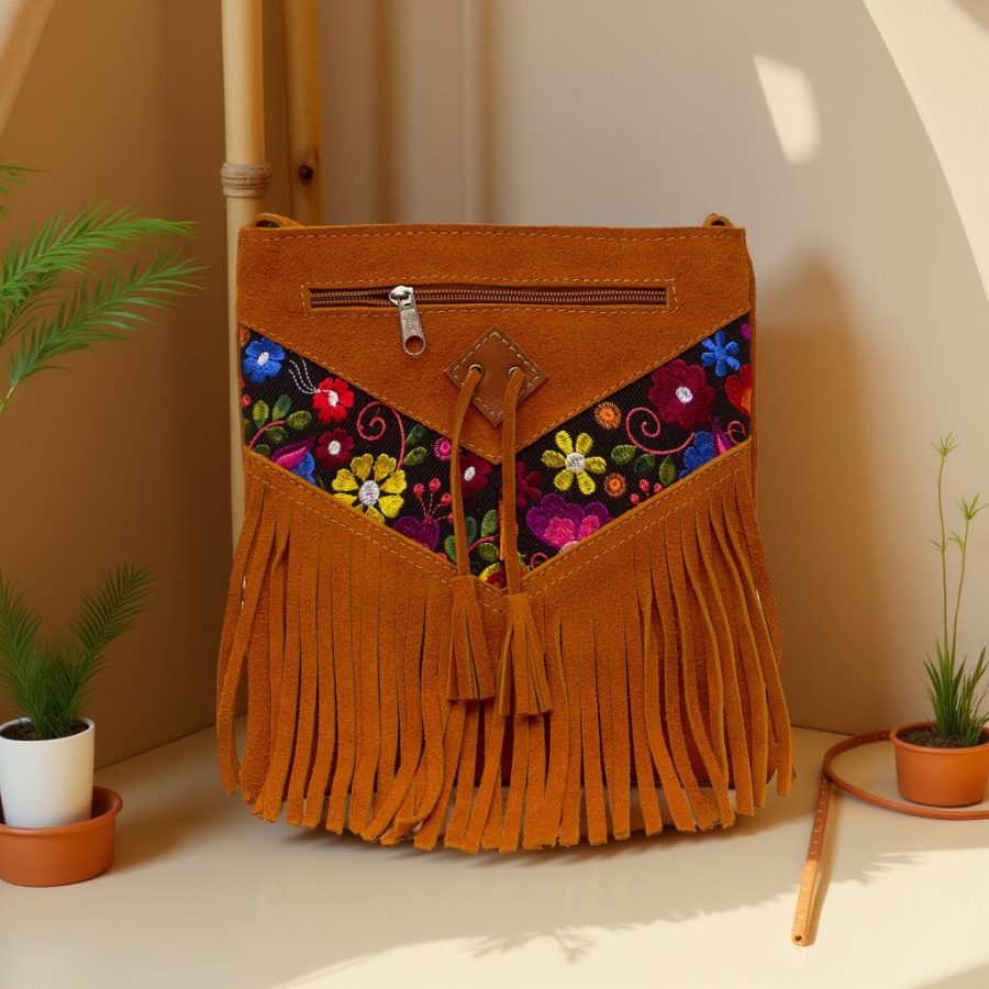 Suede Tassle Crossbody - Case of One