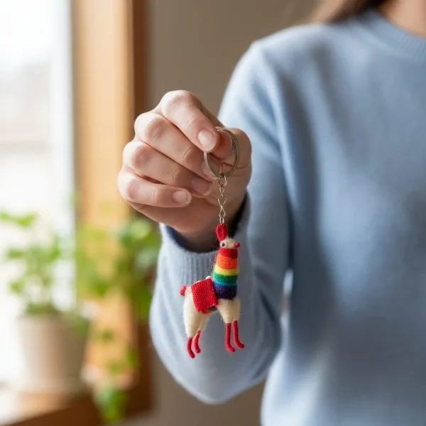 Llama Keychain – Case of Four – image 4