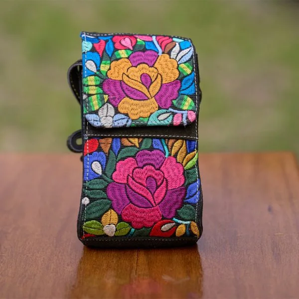 Elegant Suede Phone Holder – Case of Two – view 4