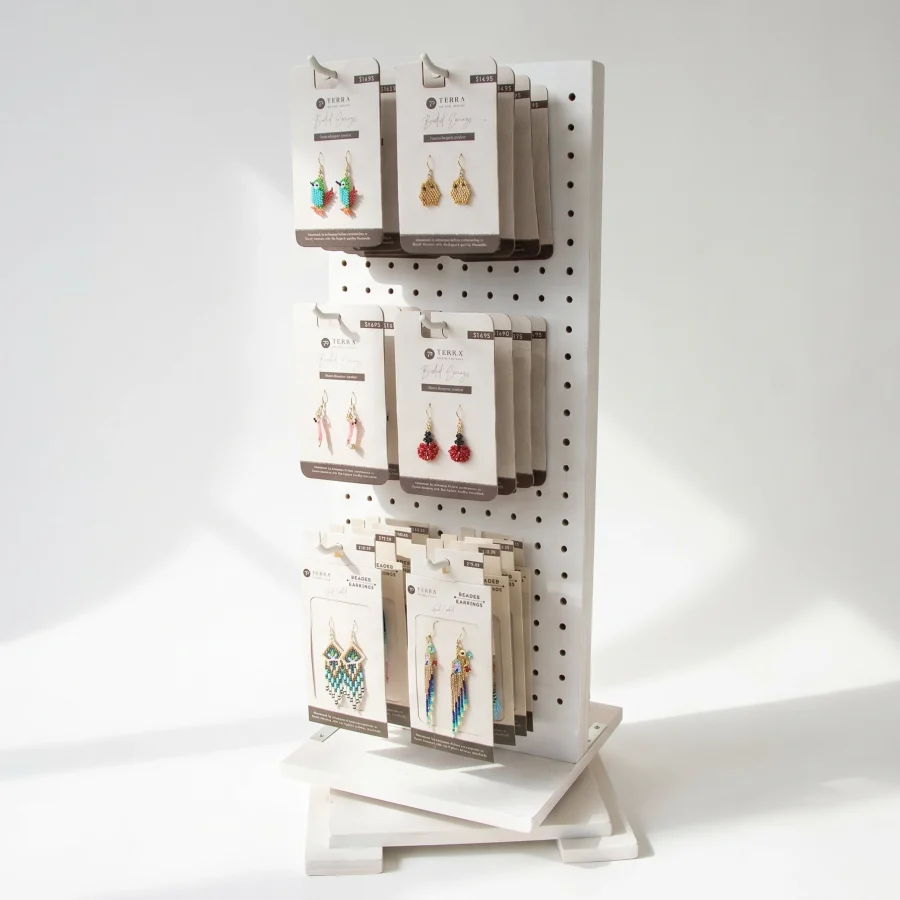 Alternative view of Beaded Earrings Mini Display