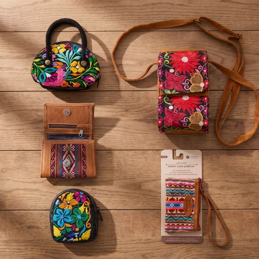 Embroidered Accessories Mini Display
