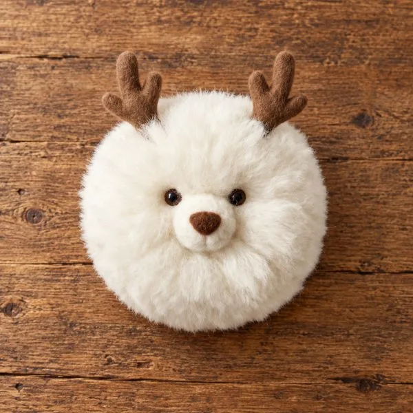 Alpaca Deer Keychain