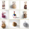 Alpaca Keychains Pack #6 – llama and sheep alpaca keychains